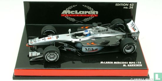 McLaren Mercedes MP4-16 Mika Hakkinen