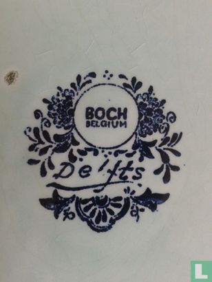 Boch - Delfts blauw sierbord - Afbeelding 2