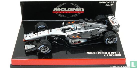 McLaren Mercedes MP-17 Kimi Raikkonen