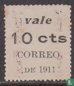 Tax stamp with overprint - Image 2