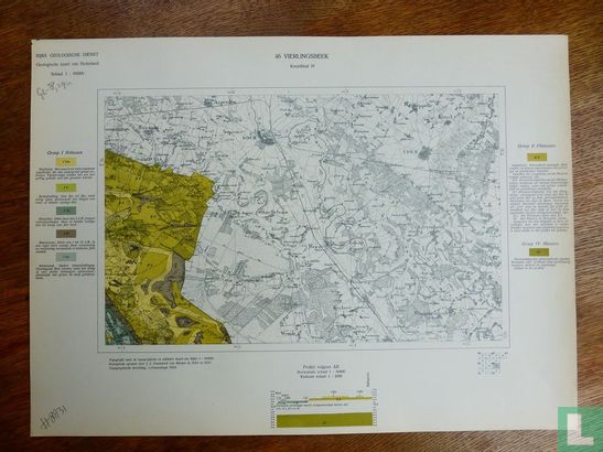 Geologische kaart van Nederland 1:50.000. Blad 46 Vierlingsbeek, Kwartblad IV