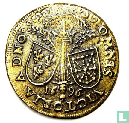 France  Henry IV (jeton)  1596 - Bild 1
