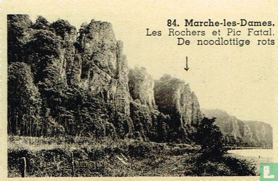Marche-les-Dames - De noodlottige rots - Afbeelding 1