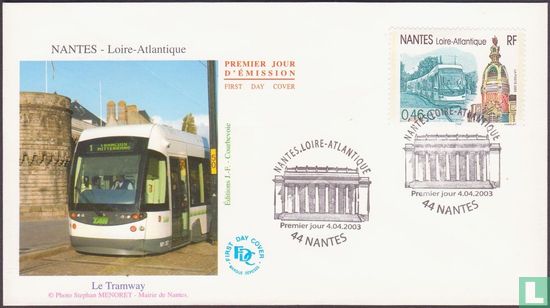 Tram in Nantes 