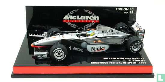 McLaren Mercedes MP4-13 Nick Heidfeld Goodwood Festival of Speed 1999