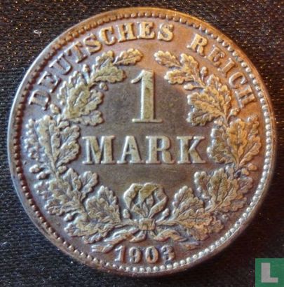 Duitse Rijk 1 mark 1903 (G) - Afbeelding 1
