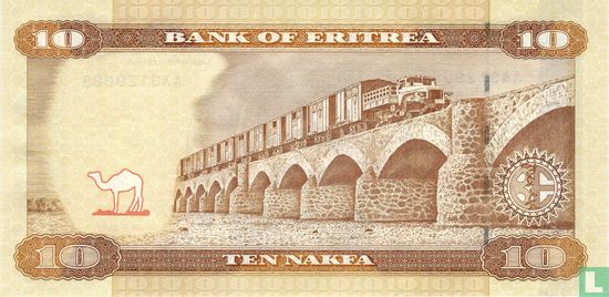 Eritrea 10 Nakfa  - Bild 2