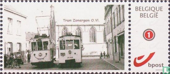 Tram in Zomergem