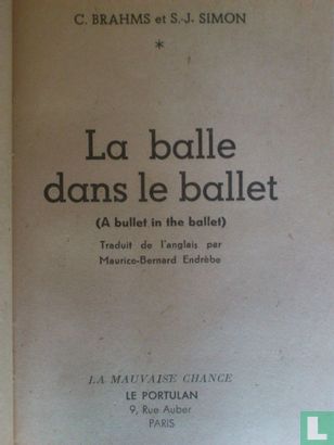 La balle dans le ballet - Afbeelding 2