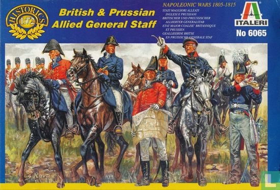 British & Prussian Allied General Staff - Afbeelding 1