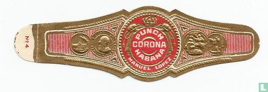 Punch Corona Habana Manuel Lopez - Afbeelding 1