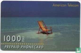 American Telecom Beach Chair - Afbeelding 1
