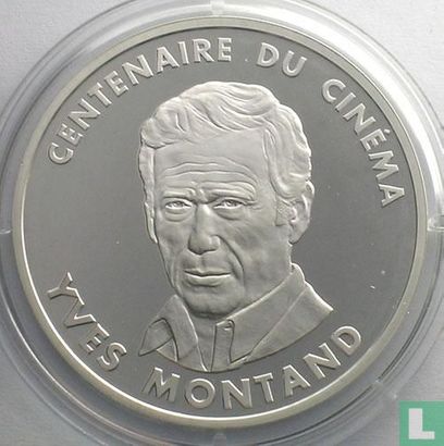 Frankrijk 100 francs 1995 (PROOF) "Yves Montand" - Afbeelding 2