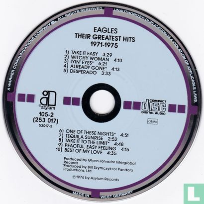 Their Greatest Hits 1971-1975 - Image 3