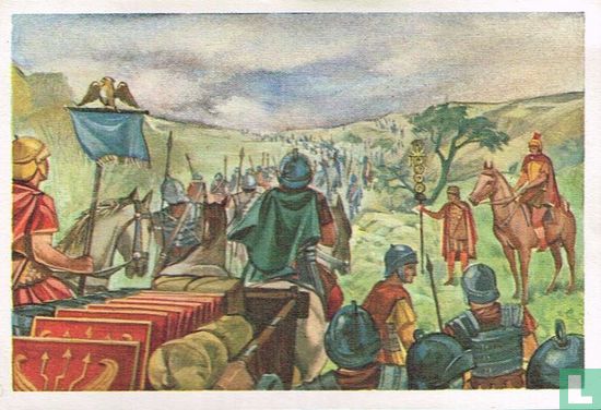 Het leger van Caesar dringt Gallië binnen - Image 1