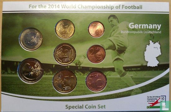 Duitsland Euro 2014 voetbal colorset  - Afbeelding 1