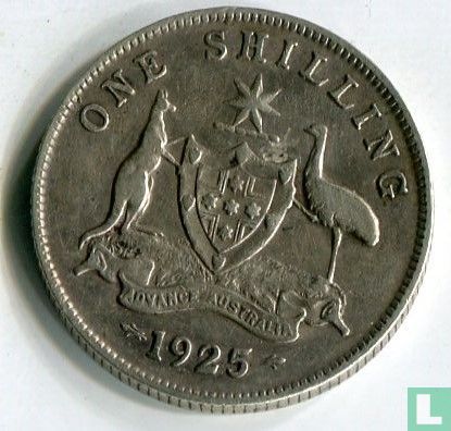 Australie 1 shilling 1925 - Image 1