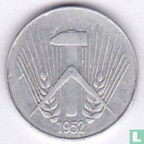 RDA 10 pfennig 1952 (E) - Image 1