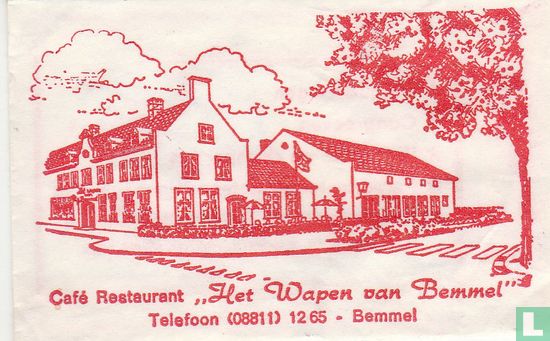 Café Restaurant "Het Wapen van Bemmel" - Afbeelding 1