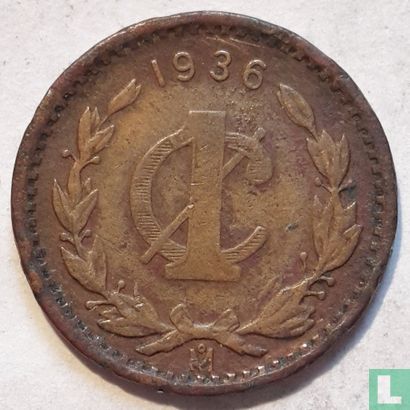 Mexico 1 centavo 1936 - Afbeelding 1