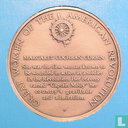 USA  Great Women of the American Revolution Medal - Margaret Cochran Corbin  1975 - Image 1