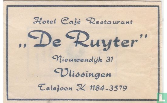 Hotel Cafe Restaurant "De Ruyter" - Afbeelding 1