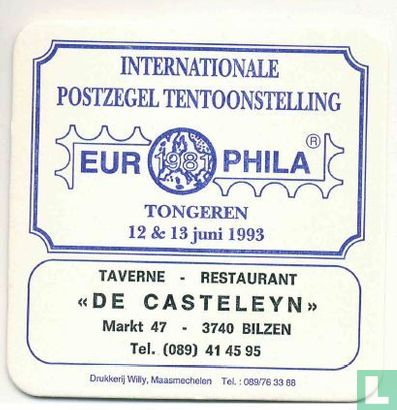 Europhila - taverne de casteleyn