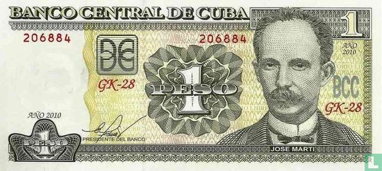 Cuba 1 Peso 2010 - Image 1