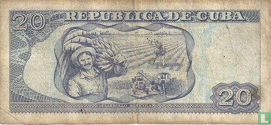 Cuba 20 pesos 2006 - Image 2