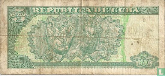 Cuba 5 Pesos 2011 - Image 2