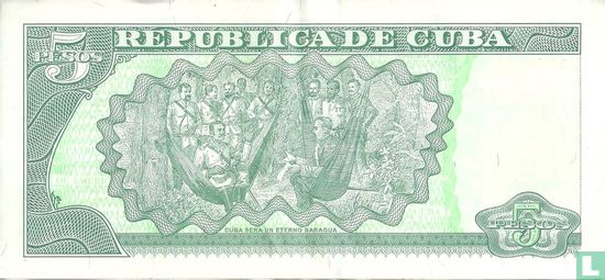 Cuba 5 Pesos 2012 - Image 2