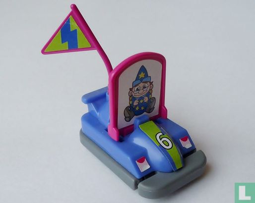 Botsauto, blauw - Afbeelding 1