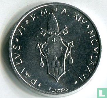 Vaticaan 5 lire 1976 - Afbeelding 1
