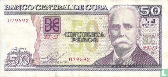 Kuba 50 Pesos 2013 - Bild 1