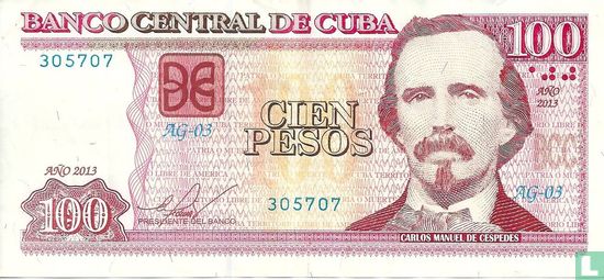 Cuba 100 Pesos 2013 - Bild 1