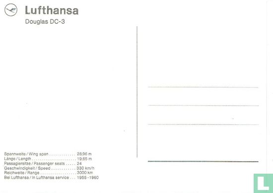 Lufthansa - Douglas DC-3 - Image 2