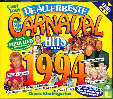 De allerbeste carnavalhits  van 1994 - Afbeelding 1