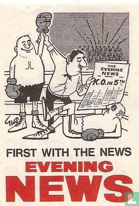 first with the news Evening news