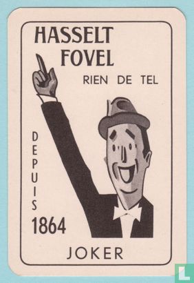 Joker, Belgium, Hasselt Fovel, Speelkaarten, Playing Cards - Bild 1