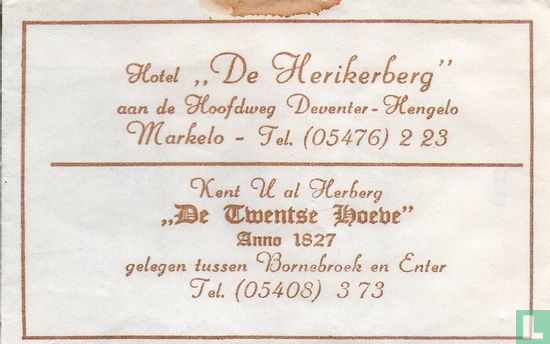 Hotel "De Herikerberg" - Afbeelding 1