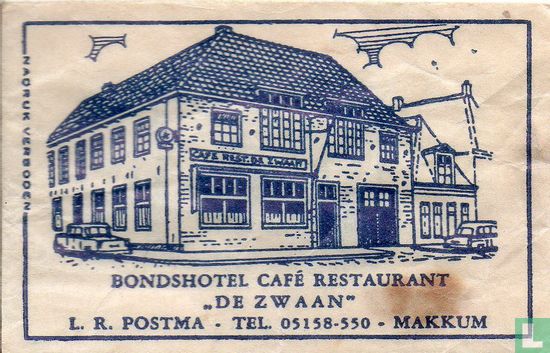 Bondshotel Café Restaurant "De Zwaan" - Image 1
