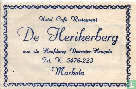 Hotel Café Restaurant De Herikerberg - Afbeelding 1