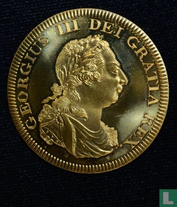 Bermuda 5 shillings  (1808) 2007 - "Goldline" Proof > Afd. Penningen - Bild 2