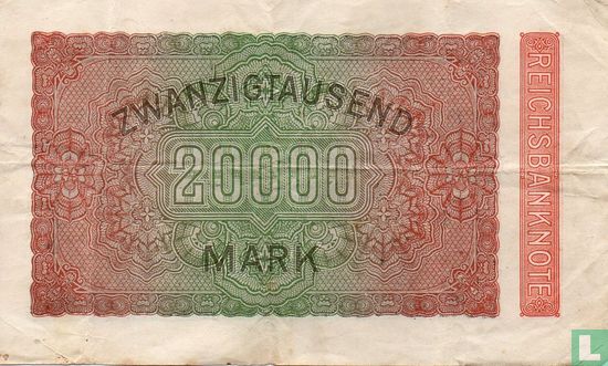 Duitsland 20.000 Mark 1923 - Afbeelding 2