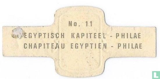 Egyptisch Kapiteel - Philae - Bild 2