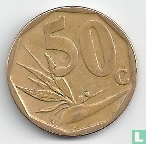 South Africa 50 cents 2010 - Image 2