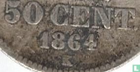 Frankrijk 50 centimes 1864 (K) - Afbeelding 3