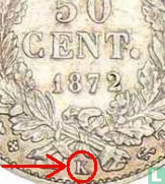 Frankrijk 50 centimes 1872 (K) - Afbeelding 3