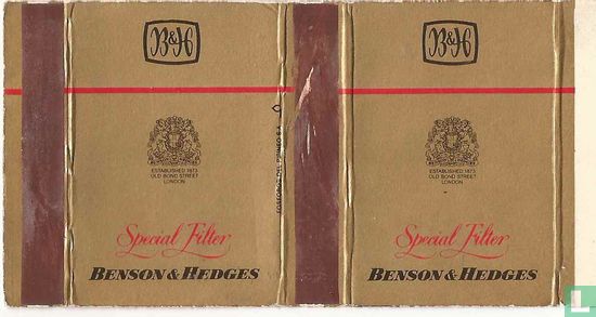 Special filter - Benson & Hedges