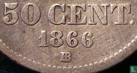 Frankrijk 50 centimes 1866 (BB) - Afbeelding 3